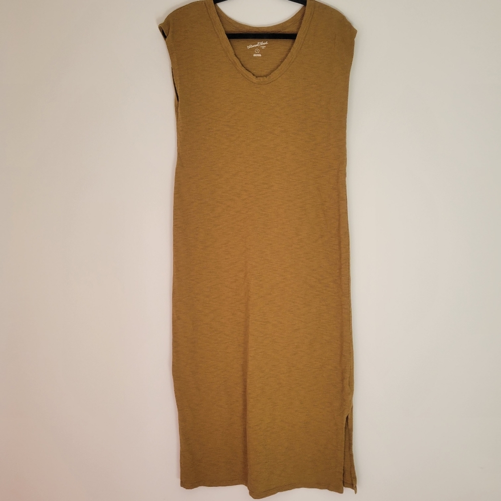 Mustard Color universal thread maxi dress